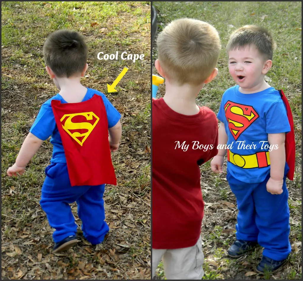 Superboy tee and cape