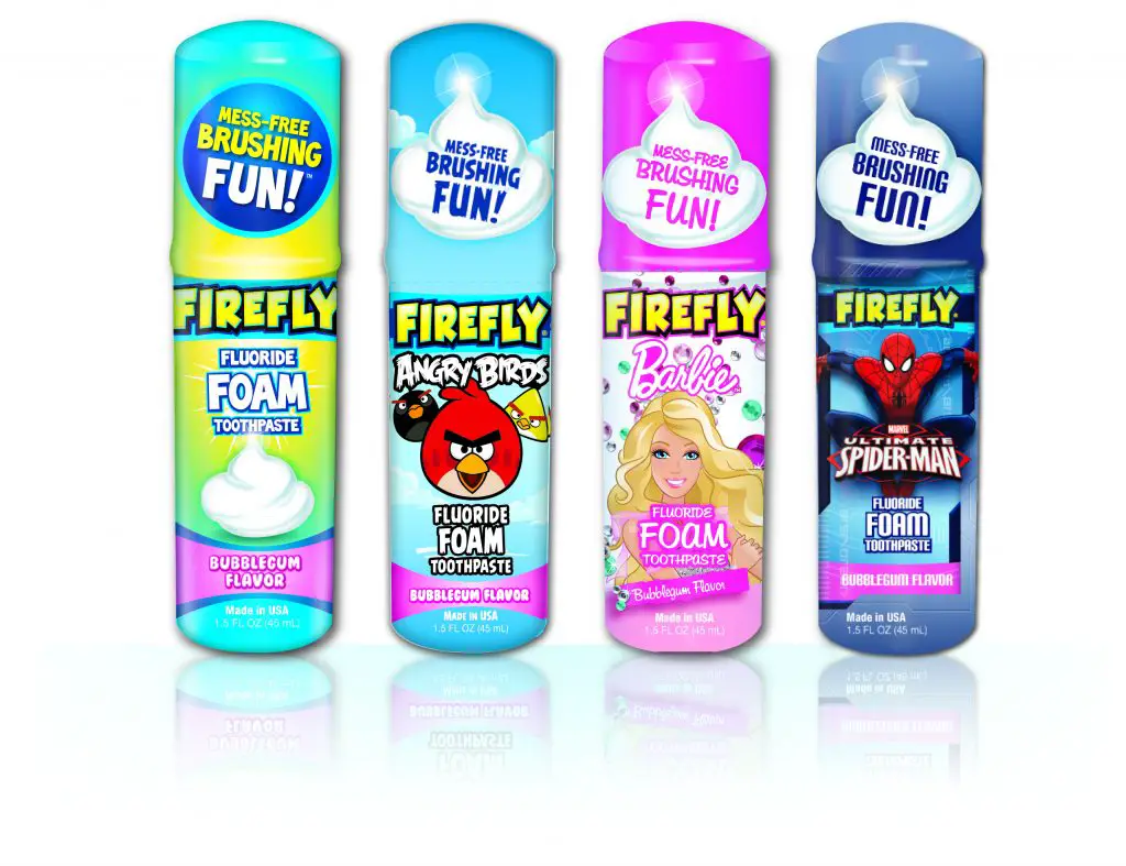 Fire Fluoride Foam Toothpaste