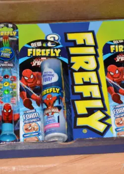 Firefly spiderman toothbrush