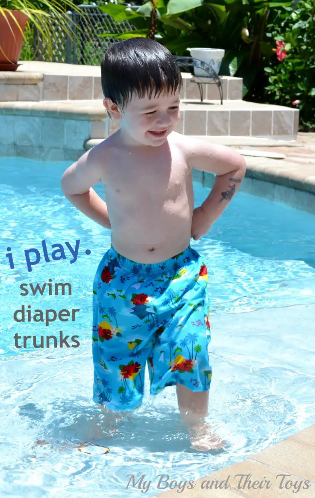 swim diaper trunks