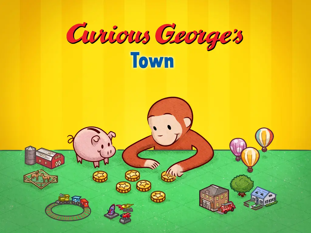 Curious George Town app