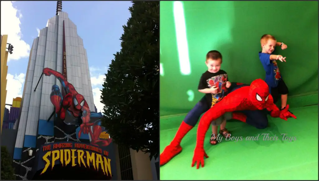 Spiderman ride Universal