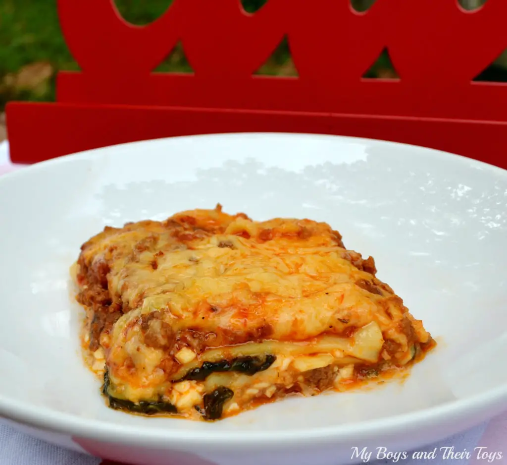 spinach lasagna