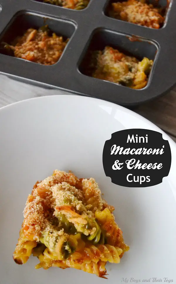 mini mac cheese cups