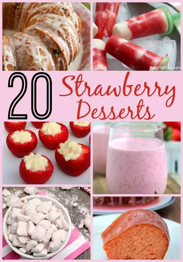 20 Strawberry Desserts