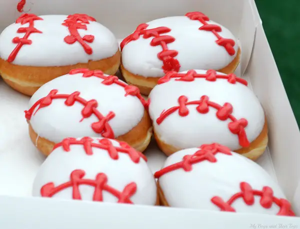 baseball donuts