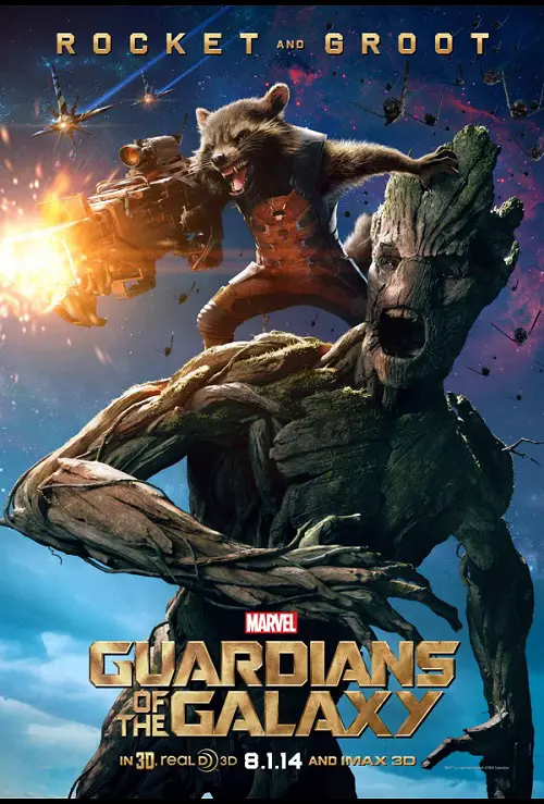 Guardians of the Galaxy Groot and Rocket