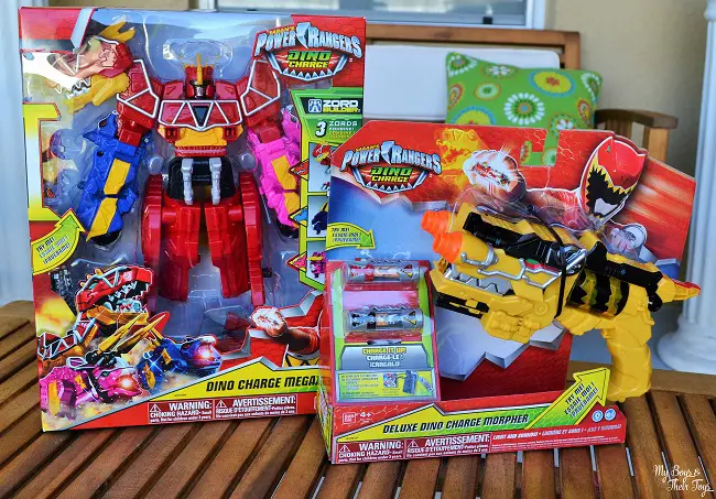 Dino charge toys
