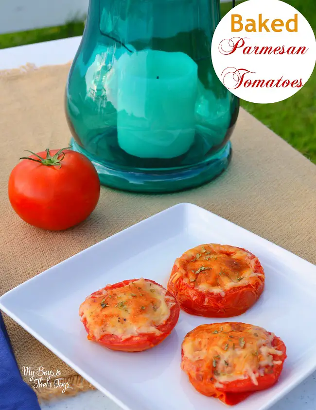 baked parmesan tomatoes