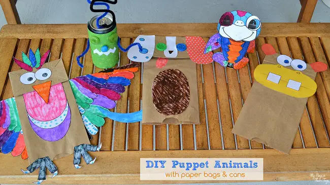 DIY puppet animals