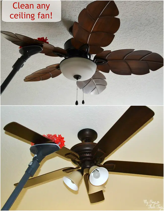 clean ceiling fans