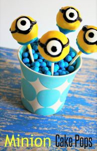 Minion Cake Pops - My Boys and Their Toys