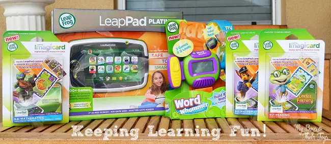 LeapFrog products