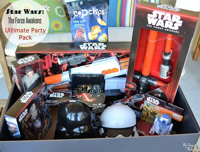 Star Wars The Force Awakens party pack
