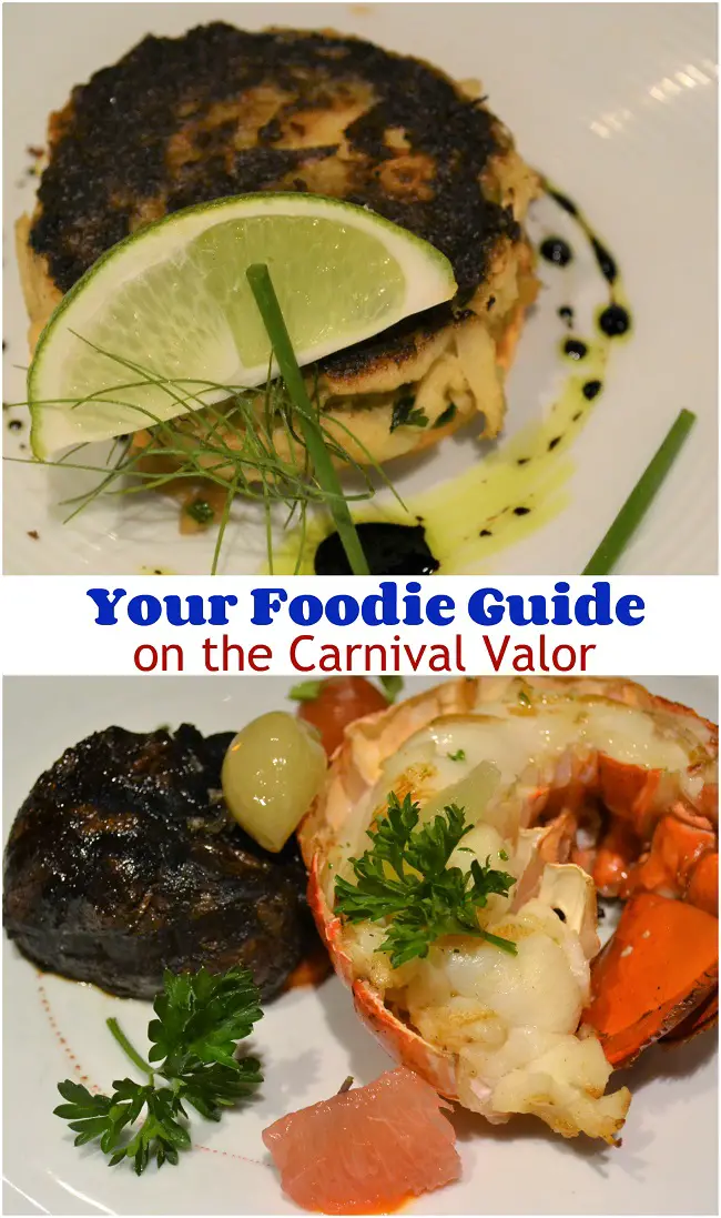 carnival cruise Foodie guide