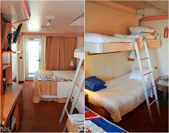 Carnival Valor Cruise Review Family, Carnival Cruise Bunk Bed Rooms