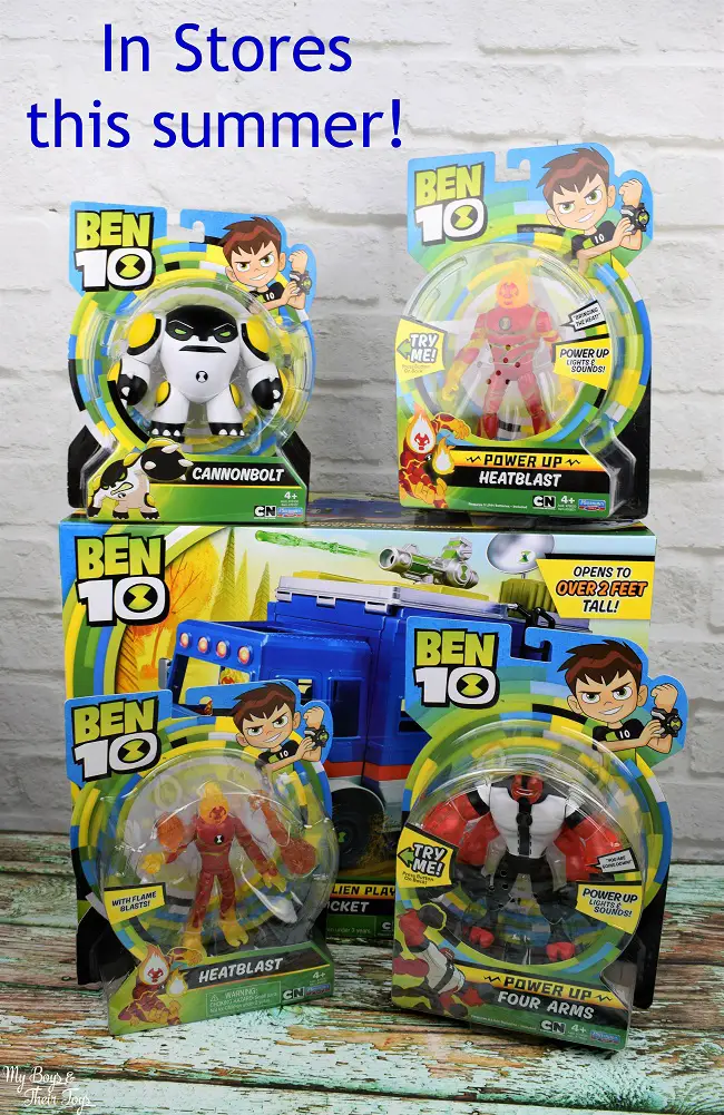 Ben 10 toys cartoon network