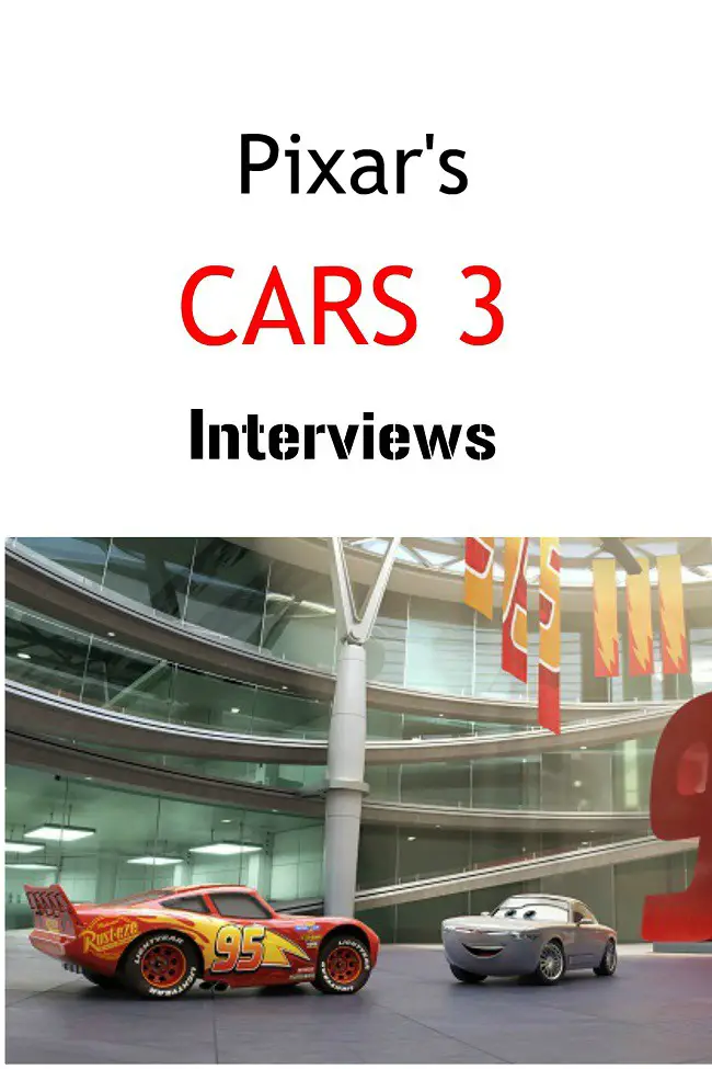 pixar's cars 3 Interviews