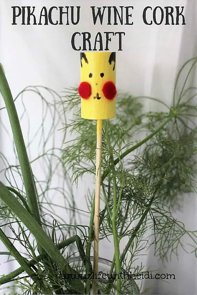 Pikachu-Wine-Cork-Craft