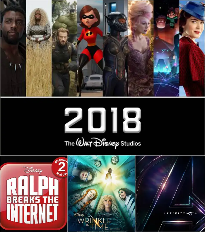 2018 walt disney pictures movies