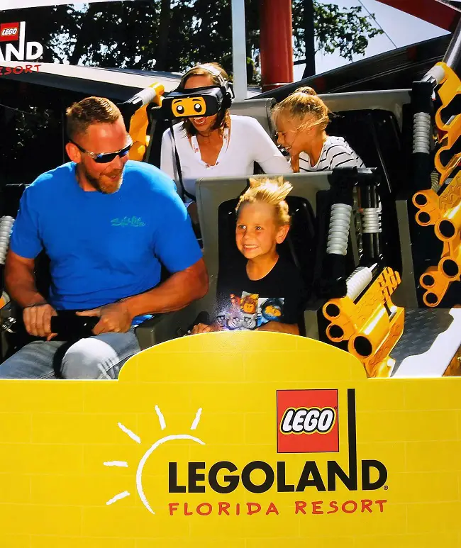 Legoland VR roller Coaster