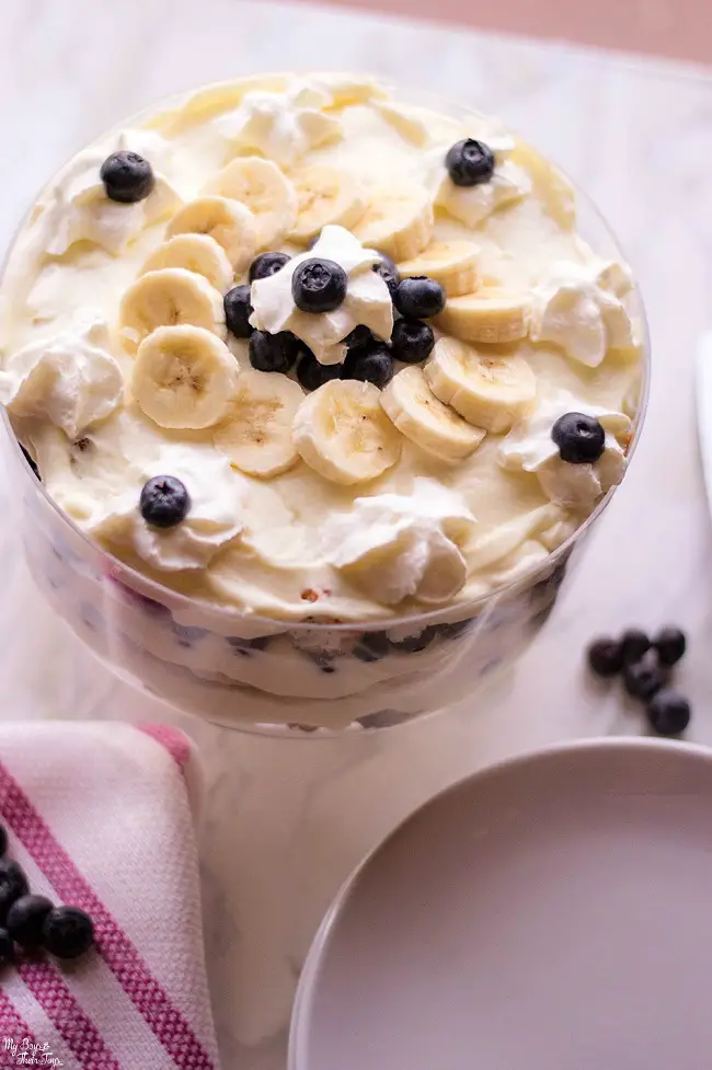 Blueberry Trifle recipe