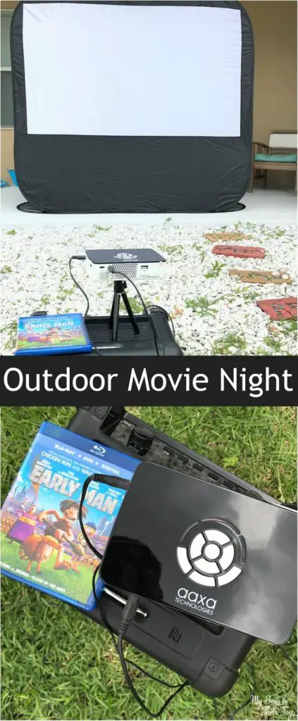 outdoor movie night