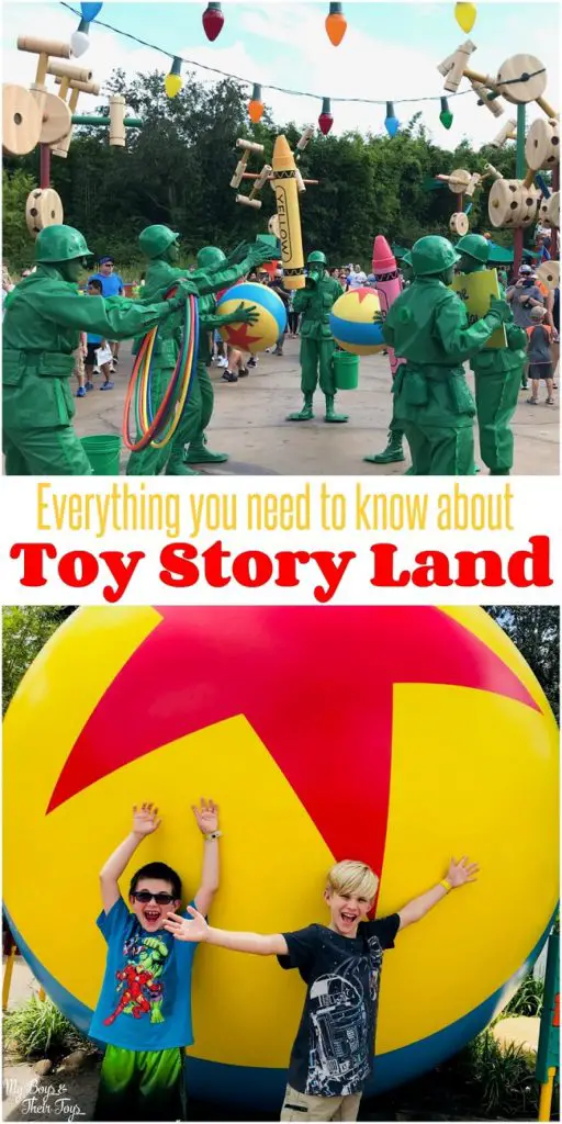 toy story land walt disney