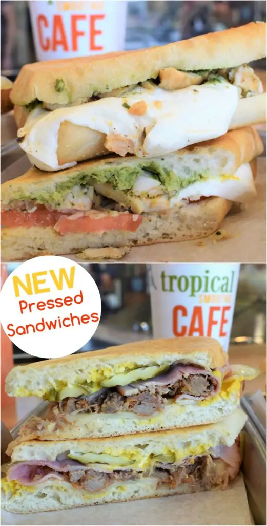 pressed sandwiches