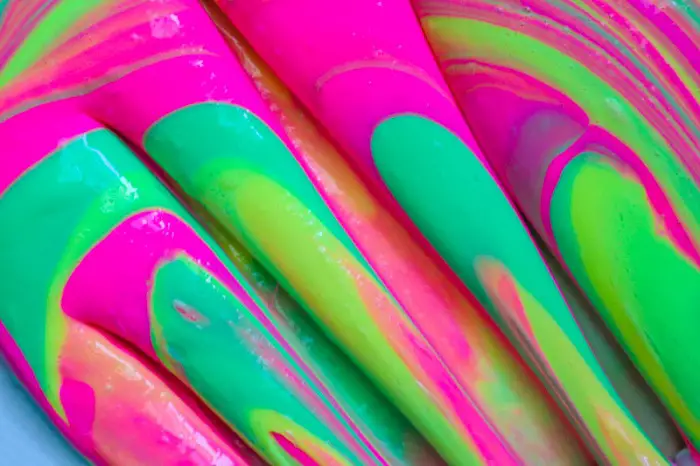 how to make neon slime