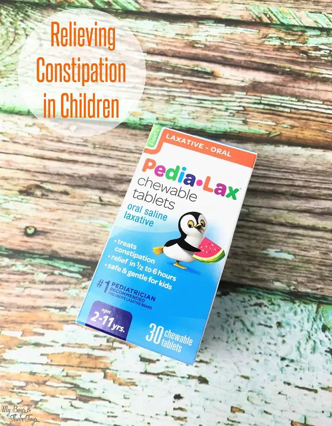 relieving constipation in children