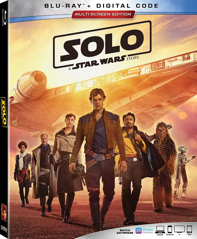 solo a star wars story blu-ray