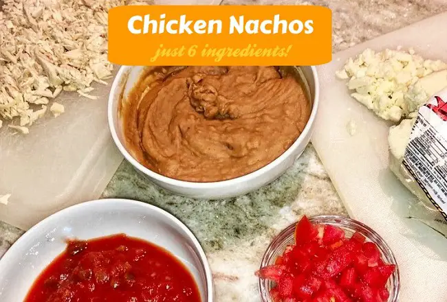 easy chicken nachos