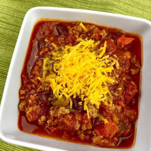 One Pot Ground Turkey Chili Recipe - My Boys and Their Toys