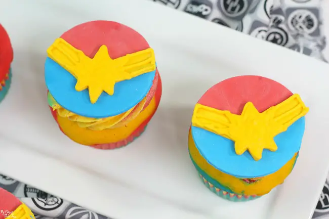 Captain Marvel party food