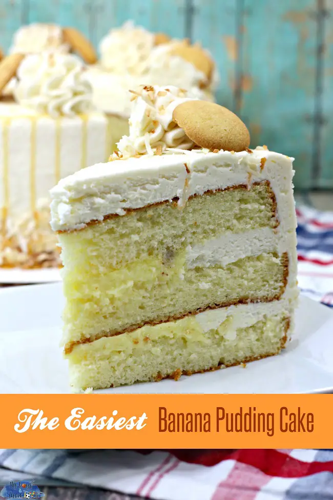 easy banana pudding cake recipe