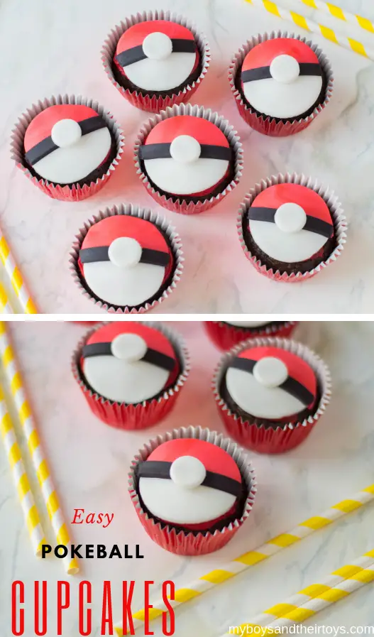Easy pokemon cupcakes