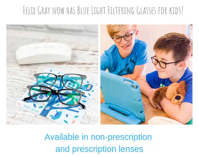 felix gray kids glasses
