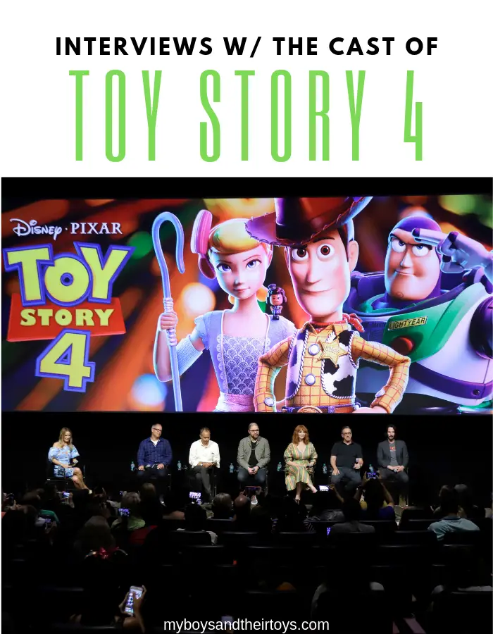toy story 4 cast interviews