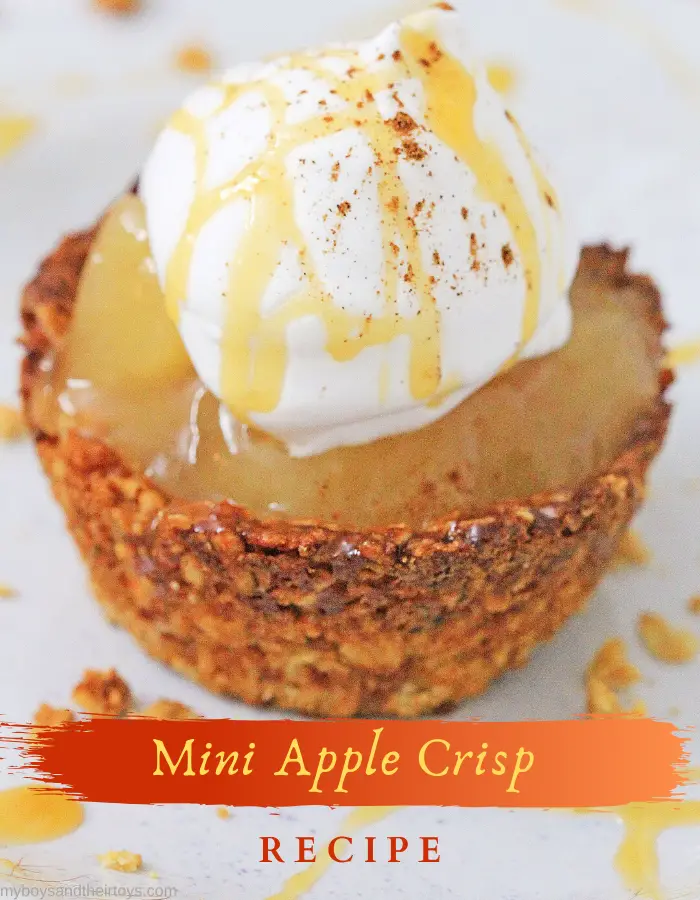 mini apple crisp recipe