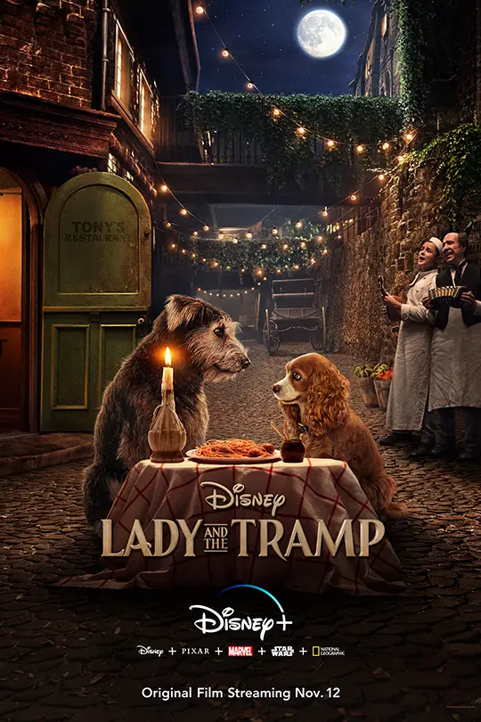 lady and the tramp live action poster