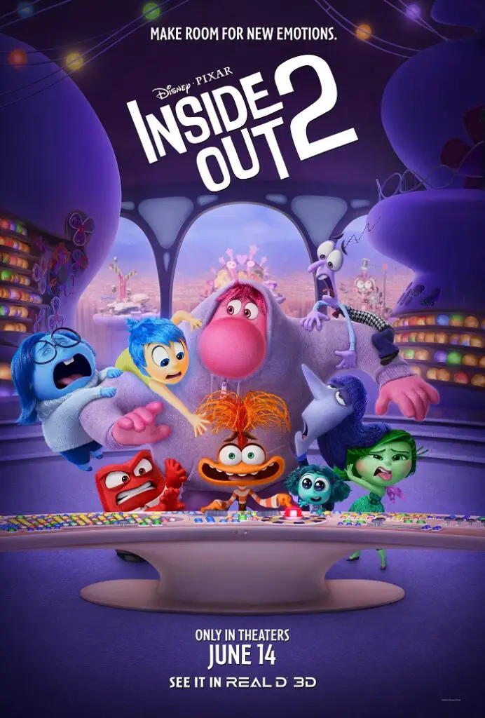 Disney Pixar's Inside Out 2