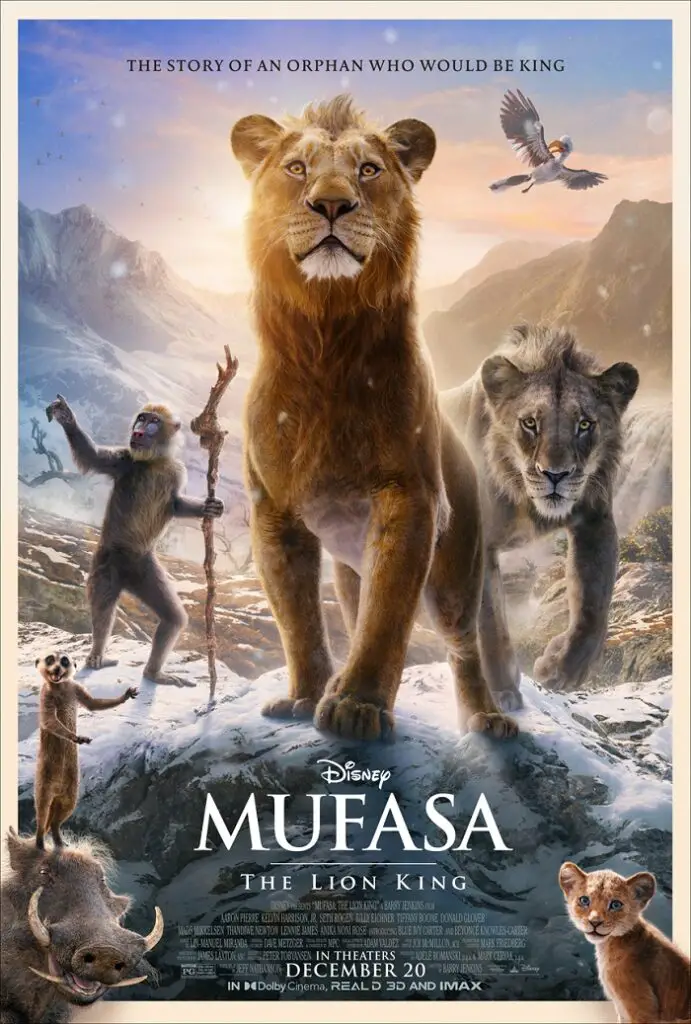 Mufasa The Lion King poster